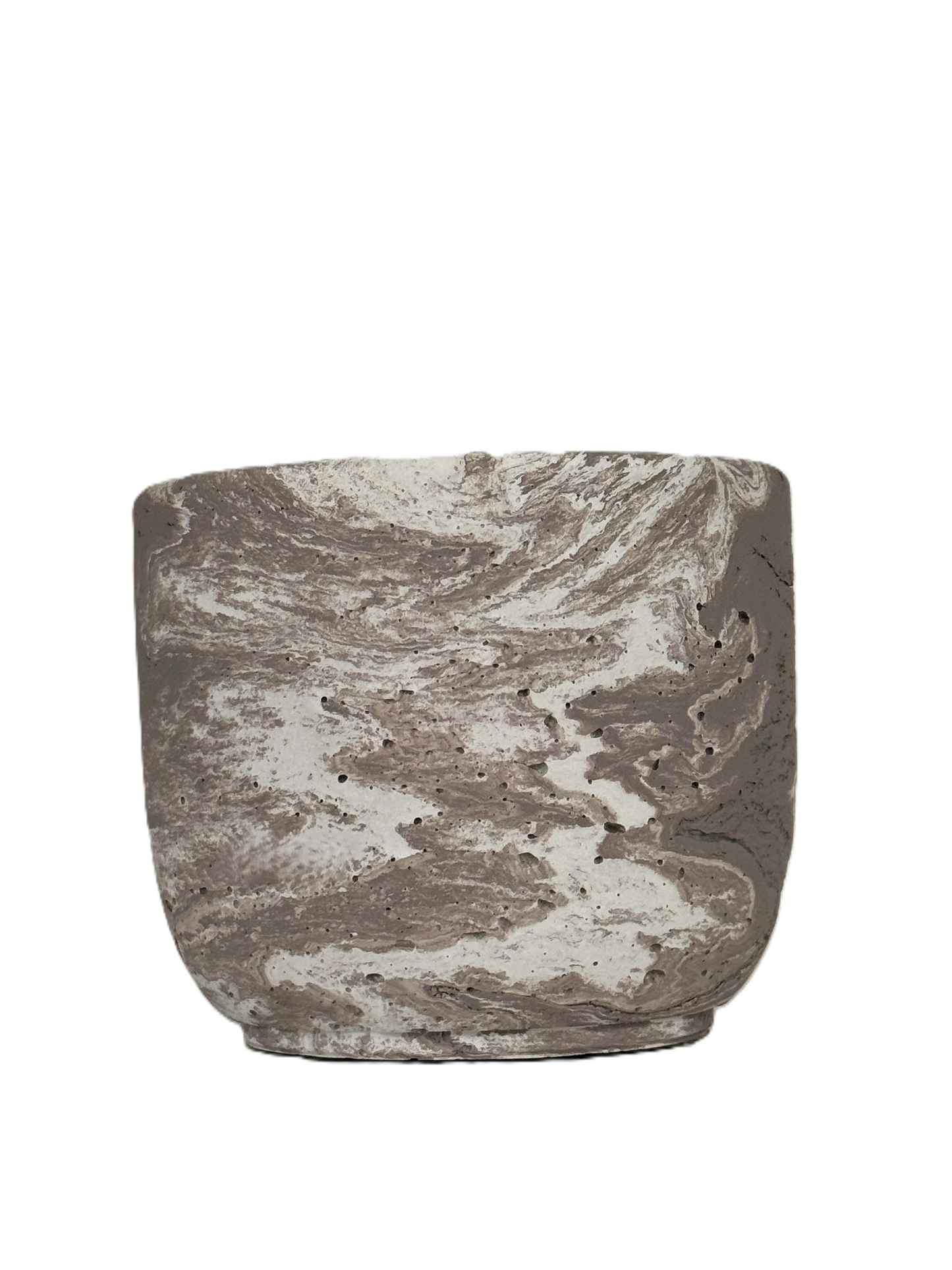 Beige Clay Candle