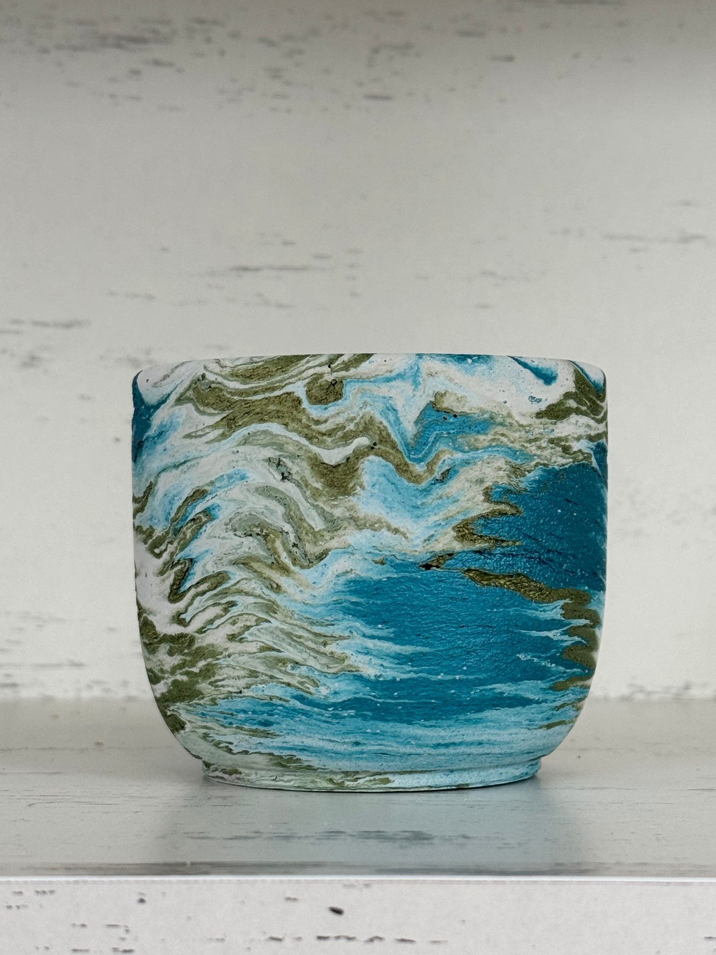 Mother Earth Clay Candle